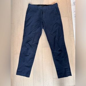 J crew - 100% linen pants blue